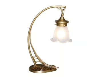 LISBON II - Handmade brass table lamp by Patinas Lighting - view 2